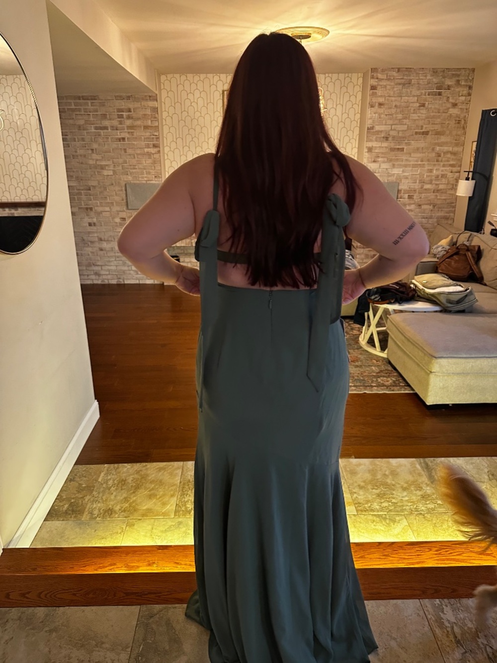 Azazie Carlotta Bridesmaid Dress - Picture 3 of 5
